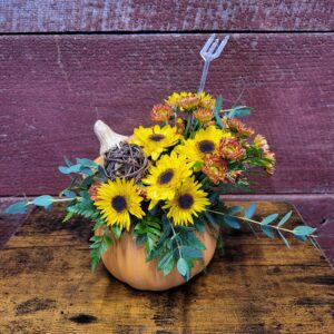 Ceramic Pumpkin Arrangement