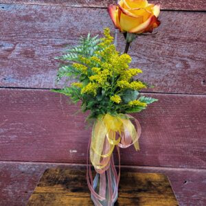 Single Rose Arrangement