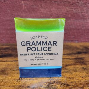 Soap For Grammar Police